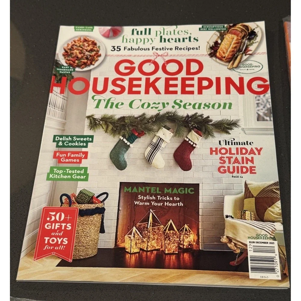 Lot of 4 GOOD HOUSEKEEPING & MARTHA STEWART LIVING Magazines 2008-2023 VGC Lot M